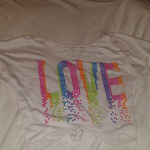 LOVE crop top